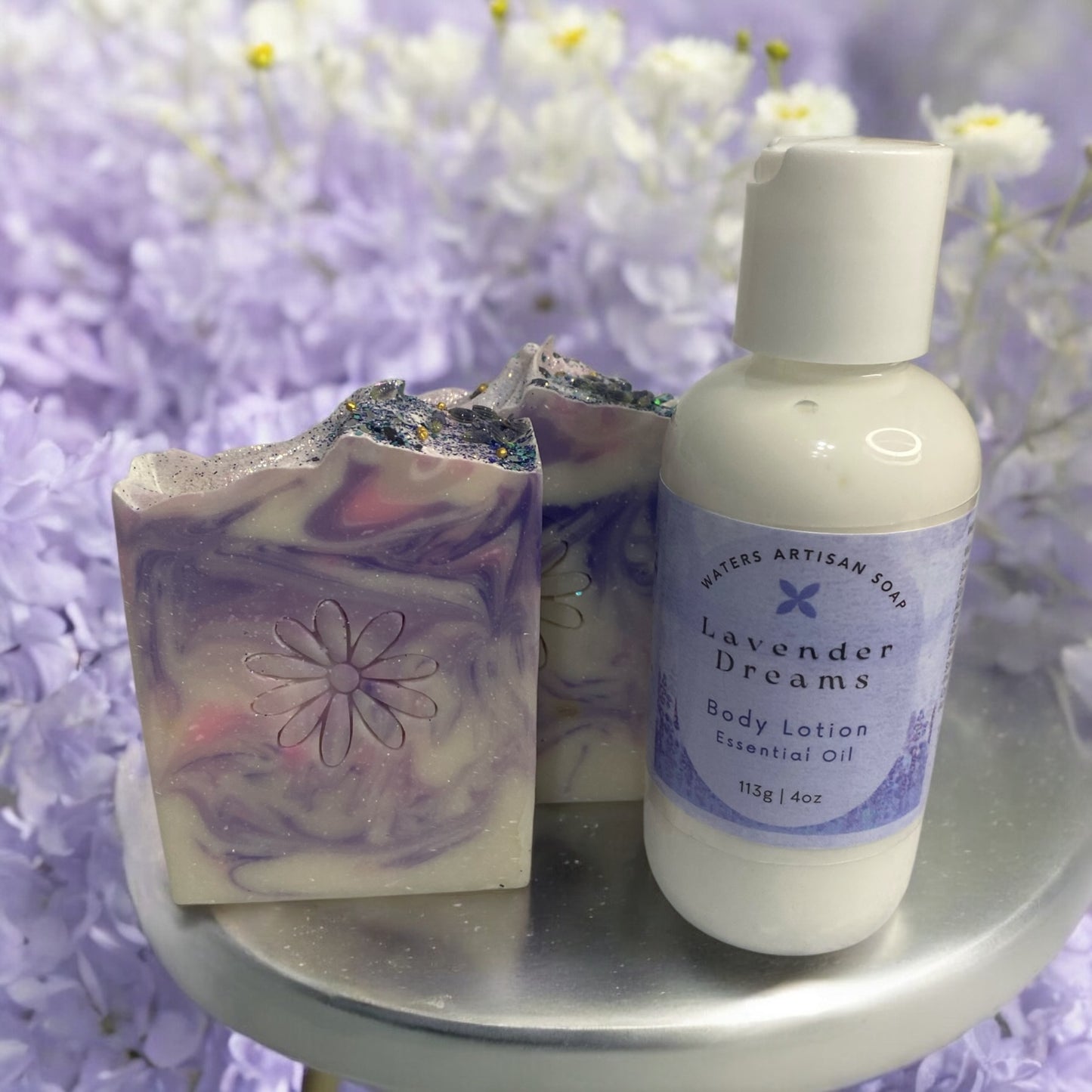BODY CARE LOTION Lavender Dreams Vegan Lotion Skin Care Product Essential Oil Natural Moisturizer