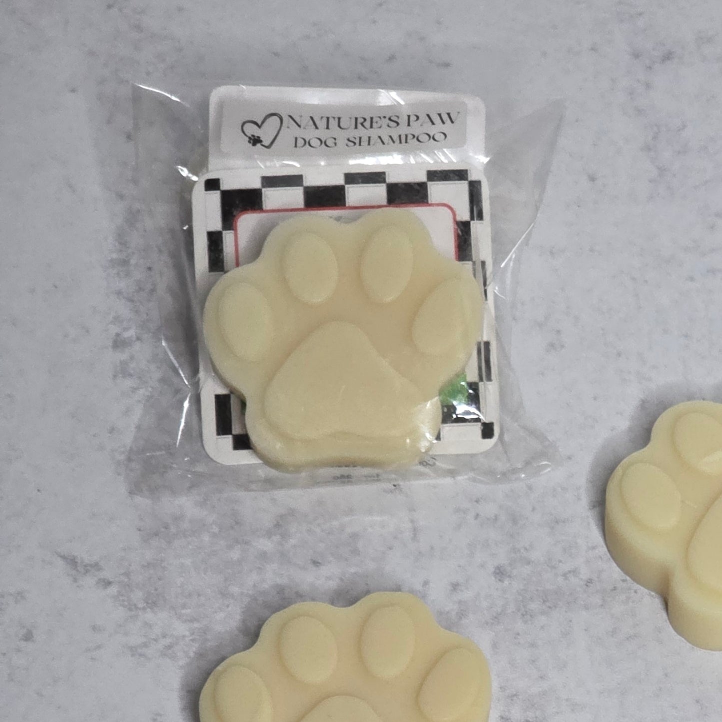 ARTISAN DOG CARE: NATURE'S PAW DOG SHAMPOO BAR Natural Dog Soap Solid Zero Waste Grooming Product Gentle Cleansing Formula Healthy Coat Spill-Free