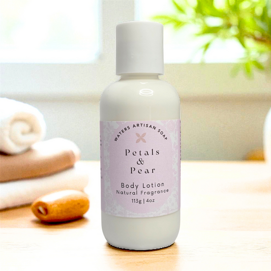 Body Lotion Petal & Pear– Luxurious Floral & Fruit Scented Moisturizer