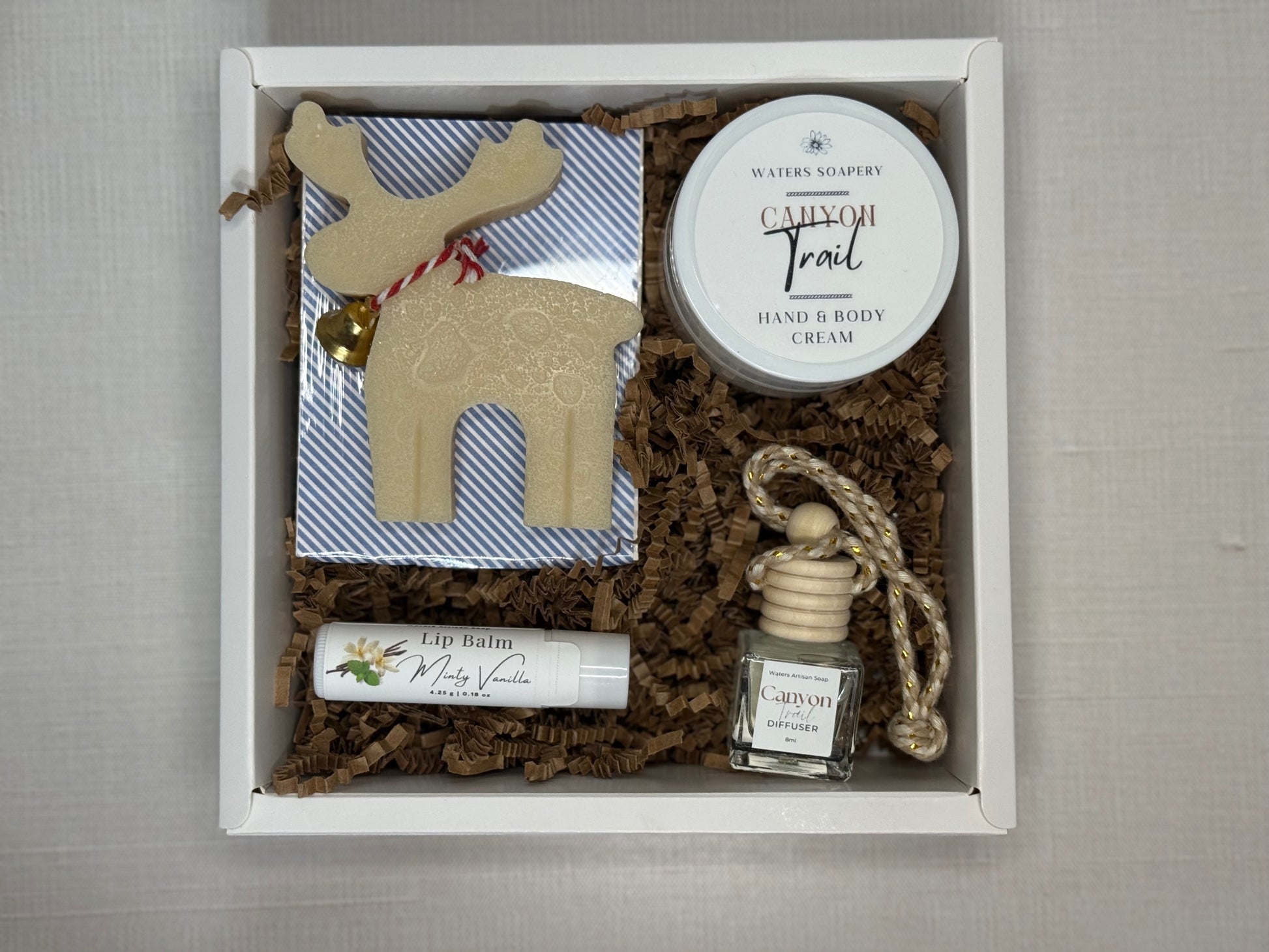 Men Grooming Kit Car Diffuser Travel Size Toiletry Set Bathroom Gift Dad Box Limited Edition Masculine Bath Husband Care Package Handmade Moose Soap Lip Balm Body Cream Personal Care Products Premium Quality Design Father Birthday Present