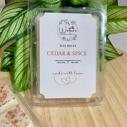 WAX MELTS: Cedar & Spice