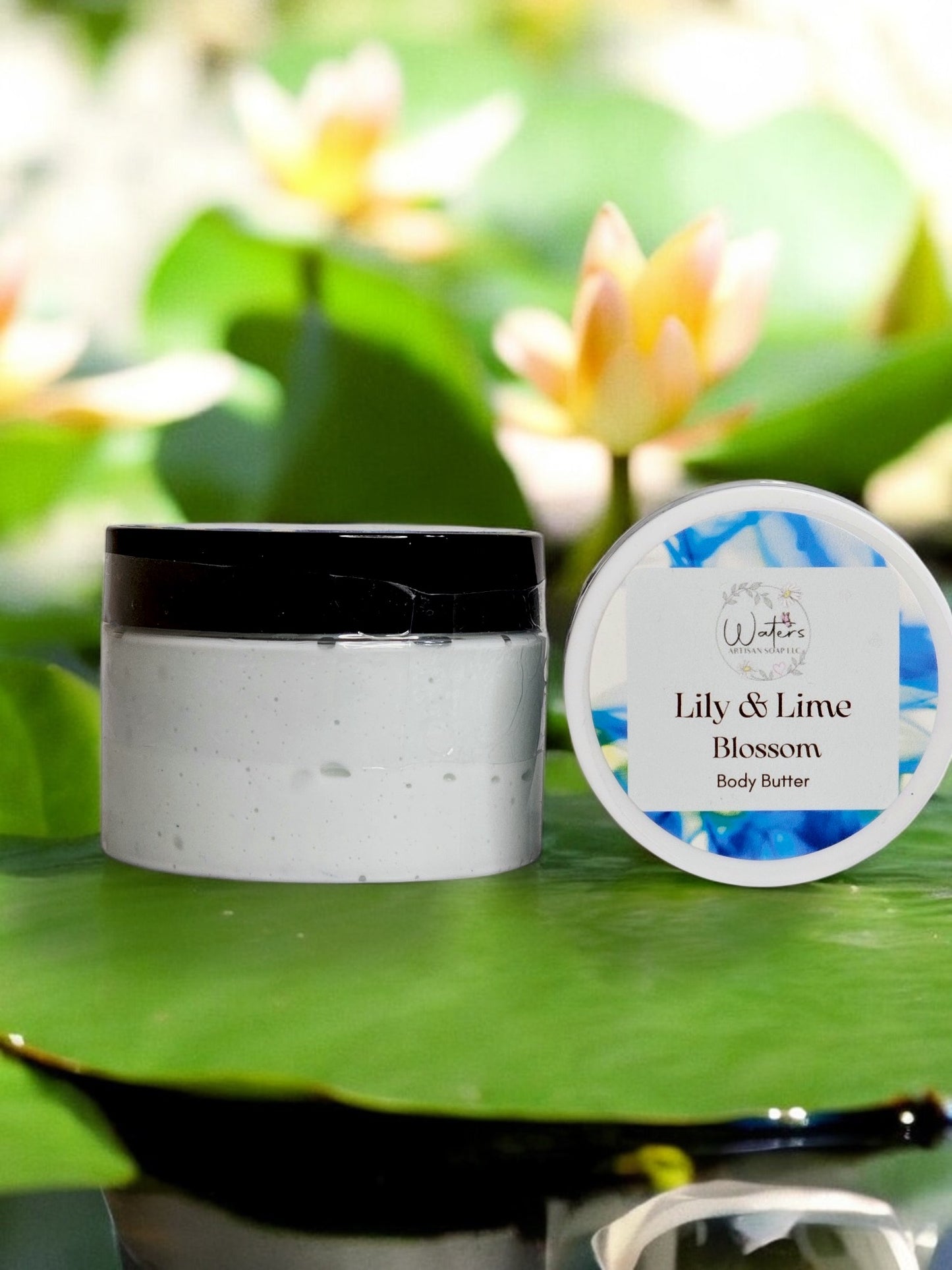 BODY BUTTER CREAM-Lily and Lime Blossom