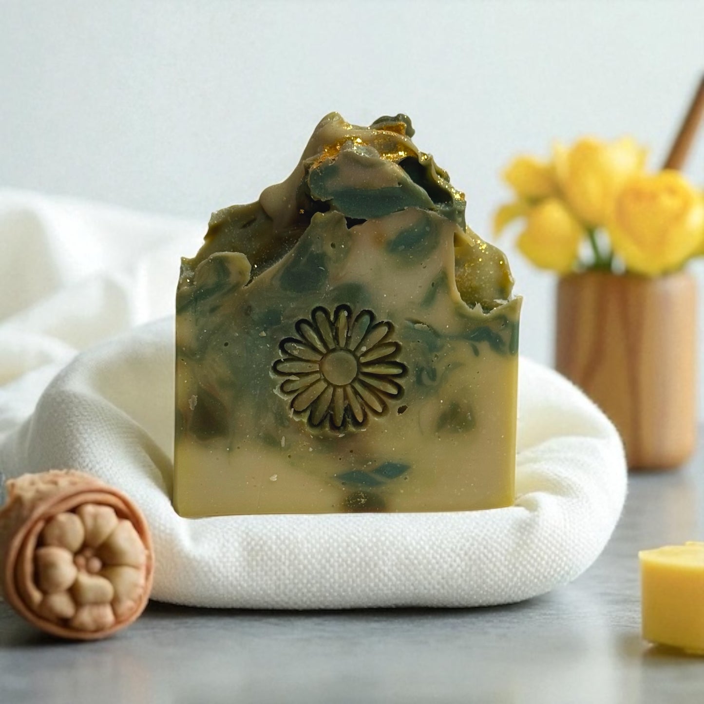 ARTISAN SOAP Coconut Vanilla Handmade Vegan Soap Bar Tropical Bath Luxury Gift