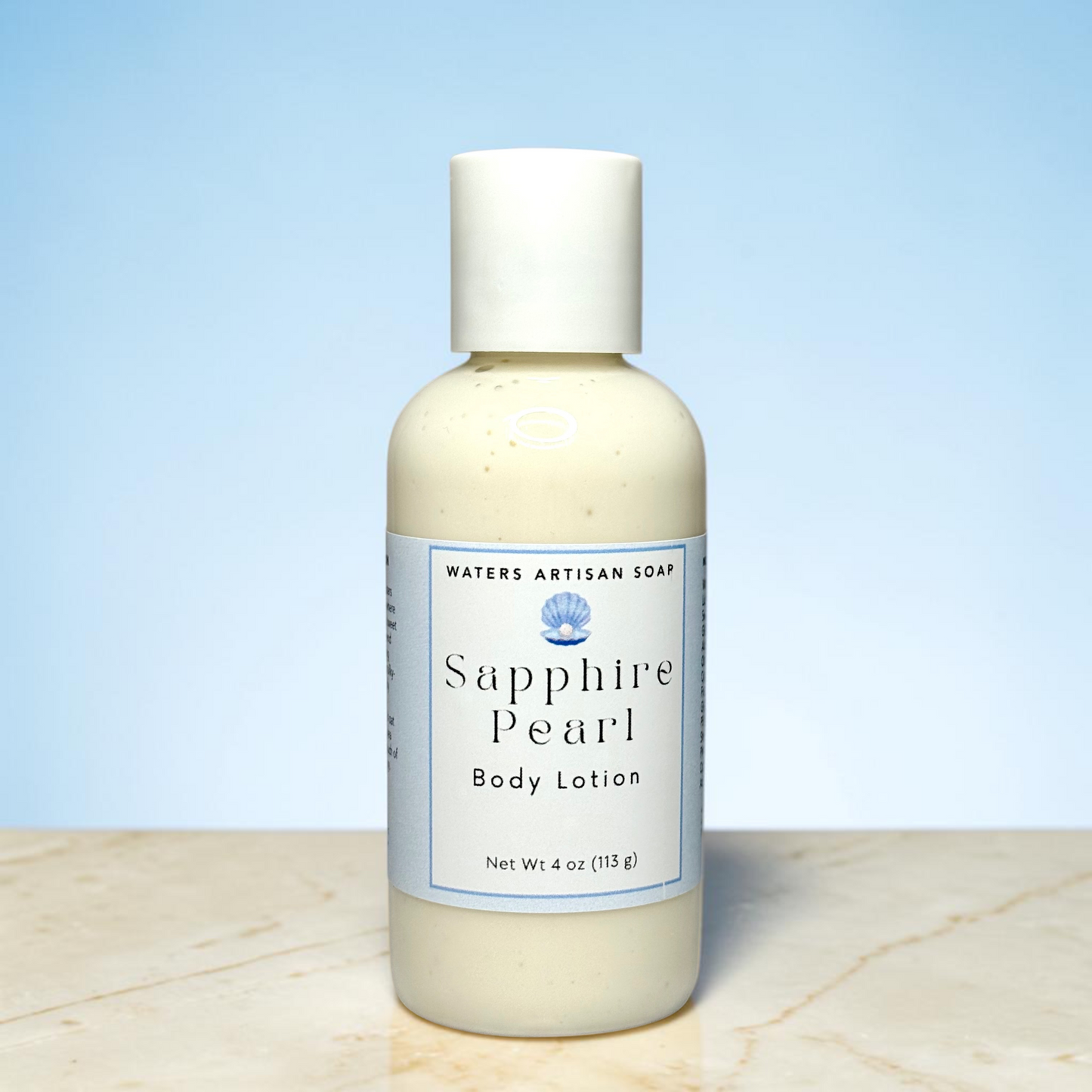 Body Lotion Sapphire Pearl – Vegan Body Lotion – Handmade with Shea Butter & Aloe Vera