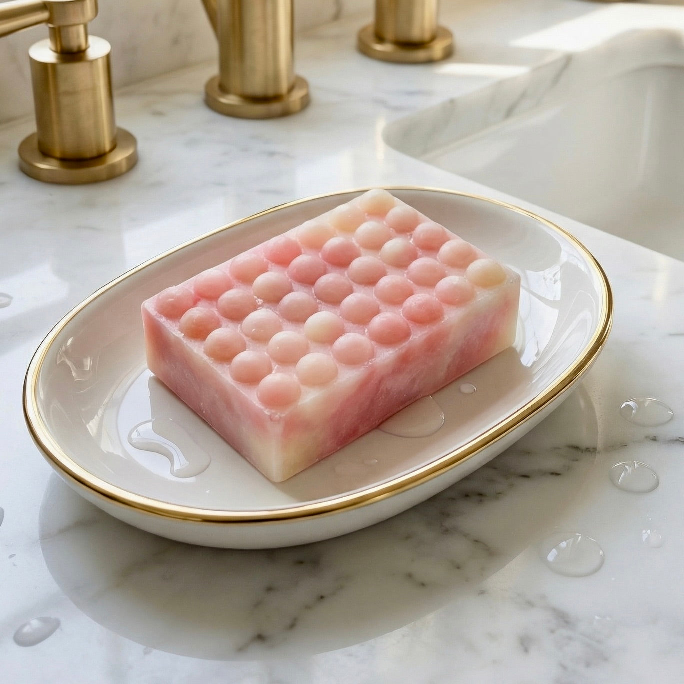 Mini Soap Set – Handmade Vegan 4 Scents for Guest Bathroom & Travel