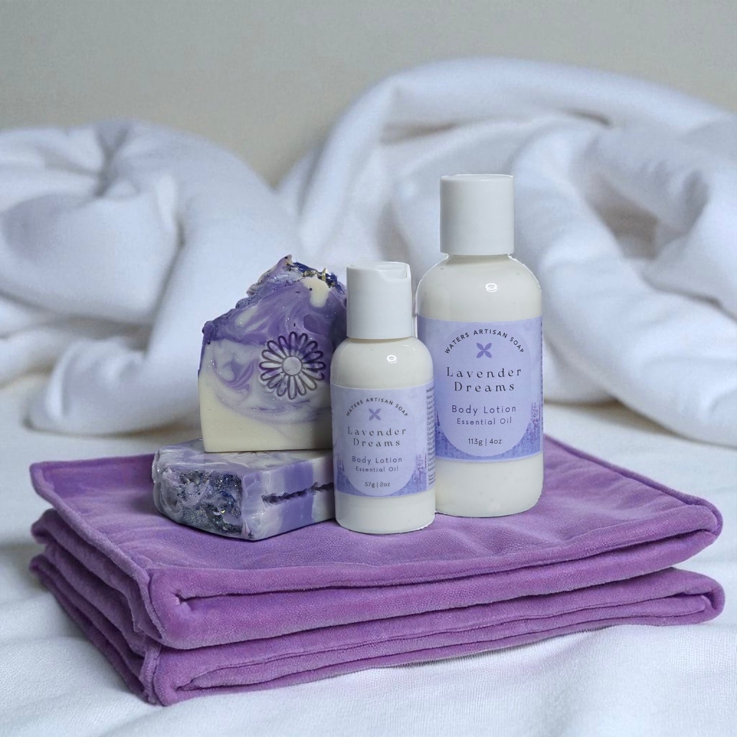 BODY CARE LOTION Lavender Dreams Vegan Lotion Skin Care Product Essential Oil Natural Moisturizer