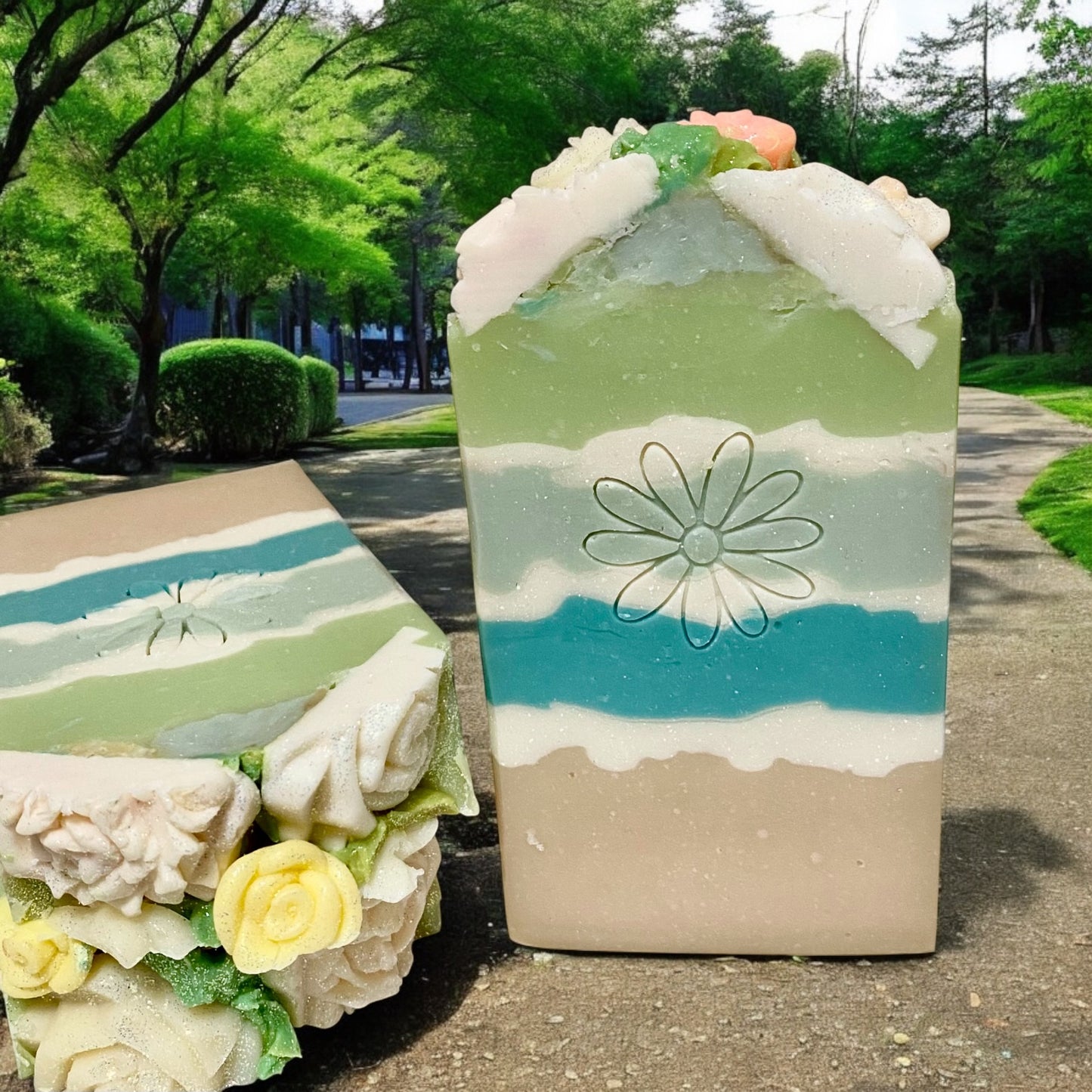 ARTISAN SOAP - Willow & Ivy | Enchanted Garden Blend