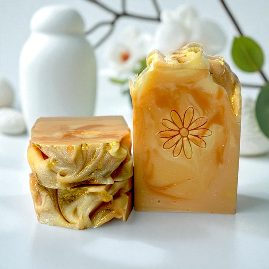 ARTISAN SOAP Sweet Citrus Handmade Vegan Soap Bar Essential Oil Bath Luxury Gift