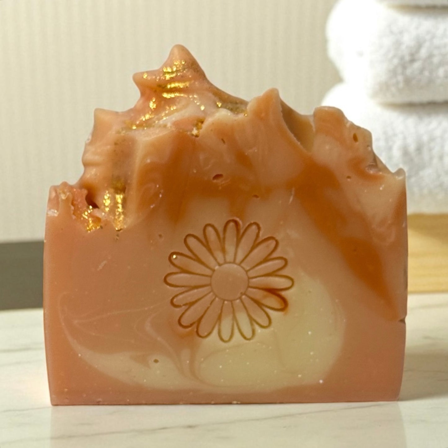 ARTISAN SOAP Sweet Citrus Handmade Vegan Soap Bar Essential Oil Bath Luxury Gift