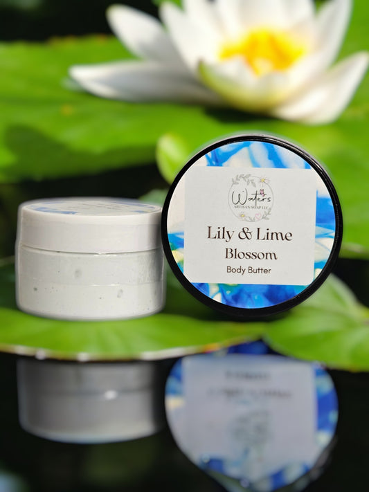 BODY BUTTER CREAM-Lily and Lime Blossom